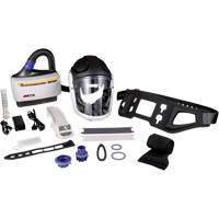 Trousse industrielle lourde pour APR motoris&eacute; TR-600 de Versaflo, Capuchon & visi&egrave;re, Pile Lithium-ion Distribution Élite MP