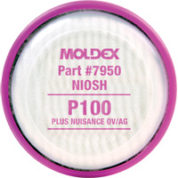Disque filtre contre les particules, Filtre contre les particules/Filtre contre les particules avec suppresion de vapeurs nuisibles, Filtre N95/Vapeurs organiques/Gaz acides/P100/Filtre P100/Filtre R95 Distribution Élite MP
