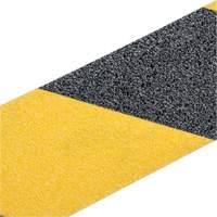 Premium Anti-Skid Tape, 2" x 60', Black & Yellow Distribution Élite MP