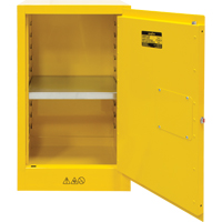 Flammable Storage Cabinet, 12 gal., 1 Door, 23" W x 35" H x 18" D Distribution Élite MP