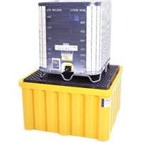 Ultra-IBC Spill Pallet&reg; with Drain, 400 US gal. Spill Capacity, 58.75" x 58.75" x 33" Distribution Élite MP