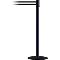 Poteau receveur robuste &agrave; ligne double, Hauteur de 38", Jaune Distribution Élite MP