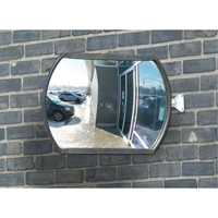 Miroir convexe rectangulaire/rond avec bras t&eacute;lescopique, 12" h x 18" la, Int&eacute;rieur/Ext&eacute;rieur Distribution Élite MP