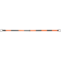 Retractable Cone Bar, 7' 5" Extended Length, Black/Orange Distribution Élite MP