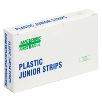 Junior Strips Bandages, Rectangular/Square, 1-1/2", Plastic, Non-Sterile Distribution Élite MP