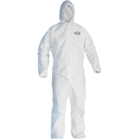 Kleenguard A45 Liquid/Particle Surface Prep & Paint Coveralls, Small, White, Microporous Distribution Élite MP