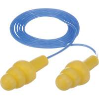Bouchons d'oreilles pr&eacute;moul&eacute;s E-A-R Ultrafit, Avec cordon, Vrac - Sac en poly, 25 dB NRR, Taille unique Distribution Élite MP