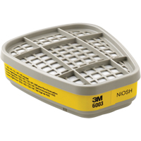 Cartouches pour respirateur s&eacute;rie 6000, Cartouche gaz/vapeur, Vapeurs organiques/Gaz acides Distribution Élite MP