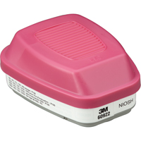 6000 Series Respirator Cartridges, Gas/Vapour Cartridge, Acid Gas/P100 Distribution Élite MP