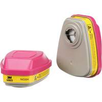 Cartouches pour respirateur s&eacute;rie 6000, Cartouche gaz/vapeur, Vapeurs organiques/Gaz acides/P100 Distribution Élite MP