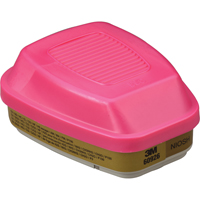 6000 Series Respirator Cartridges, Gas/Vapour Cartridge, Multi-Gas/Vapour/P100 Distribution Élite MP