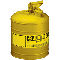 Bidons s&eacute;curitaires, Type I, Acier, 2 gal. US, Jaune, Homologu&eacute; FM/List&eacute; UL/ULC Distribution Élite MP