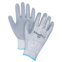 Gants &eacute;lastiques sans coutures r&eacute;sistants &agrave; la coupe, Taille T-Grand/10, Calibre 13, Rev&ecirc;tement Nitrile, Enveloppe en PEHP, ANSI/ISEA 105 niveau 2/EN 388 niveau 3 Distribution Élite MP