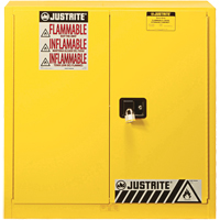 Armoire de s&eacute;curit&eacute; pour produits inflammables Ex Sure-Grip, 30 gal., 2 Porte(s), 36" La x 35" h x 24" p Distribution Élite MP