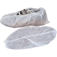 Shoe Covers, Large, Polypropylene, White Distribution Élite MP
