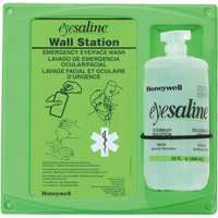 Support mural pour solution saline de douche oculaire, Simple Distribution Élite MP