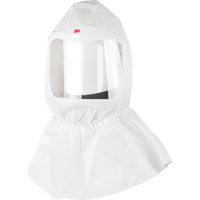 Cagoule de rechange 3M Versaflo avec col, Universel, Coiffe souple, Bavette Simple Distribution Élite MP
