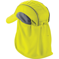 Chill-Its&reg; 6650 Cooling Hats with Neck Shades, Hi-Vis Lime Distribution Élite MP