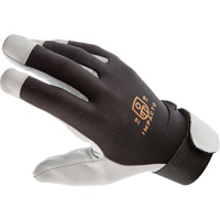 Gants antivibrations Air Glove, Taille Moyen, Paume Cuir perl&eacute; Distribution Élite MP