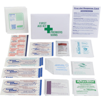 Trousses de premiers soins promotionnelles, Dispositif m&eacute;dical Classe 1, Portefeuille Distribution Élite MP