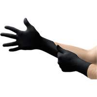 MidKnight&reg; Exam Gloves, X-Large, Nitrile, 4.7-mil, Powder-Free, Black, Class 2 Distribution Élite MP