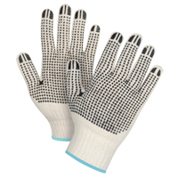 Gants tricot&eacute;s de poids lourd &agrave; deux c&ocirc;t&eacute;s avec pois, Poly/coton, Deux c&ocirc;t&eacute;s, Calibre 7, T-Grand Distribution Élite MP