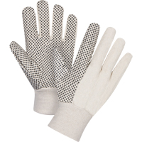 Gants en toile de coton &agrave; pois sur la paume, 8 oz, Petit Distribution Élite MP