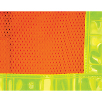5-Point Tear-Away Traffic Safety Vest, High Visibility Orange, Medium, Polyester Distribution Élite MP
