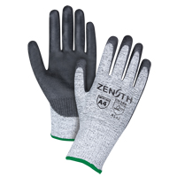 Gants &eacute;lastiques sans coutures r&eacute;sistants &agrave; la coupe, Taille Moyen/8, Calibre 13, Rev&ecirc;tement Polyur&eacute;thane, Enveloppe en PEHP, ANSI/ISEA 105 niveau 4/EN 388 niveau 5 Distribution Élite MP