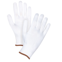 Gants tricot&eacute;s sans couture, Polyester, Calibre 10, Grand Distribution Élite MP
