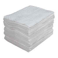 Premium Laminated (SMS) Sorbent Pads, Oil Only, 15" x 17", 30 gal. Absorbancy Distribution Élite MP