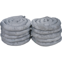 Remblais tubulaires absorbants, Universel, Absorption 40 gal., 3" la x 10' lo, Pqt de 10 Distribution Élite MP
