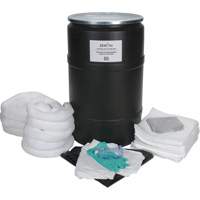 Premium Spill Kit, Oil Only, Drum, 55 US gal. Absorbancy Distribution Élite MP