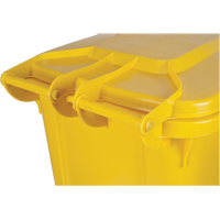 Contenant jaune mobile, Polyur&eacute;thane, 63 gallons/63 gal. US Distribution Élite MP