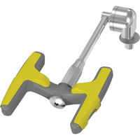 Poste de douche oculaire/faciale Halo, Installation Montage sur comptoir Distribution Élite MP