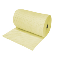 Rouleaux absorbants en fibres fines de calibre industriel, Lourd, 150' lo x 30" la, Absorption 70 gal. Distribution Élite MP