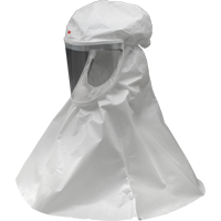 Cagoule &eacute;conomique Versaflo, Grand/Moyen, Coiffe souple, Bavette Simple Distribution Élite MP