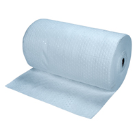 Rouleaux absorbants li&eacute;s bleus de premi&egrave;re qualit&eacute;, Lourd, 150' lo x 30" la, Absorption 50 gal. Distribution Élite MP