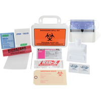 Deluxe Clean-Up Spill Kit, Biohazard, Case Distribution Élite MP