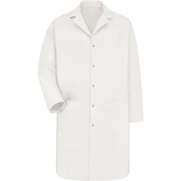 Lab Coat, Poly-Cotton, Small, White Distribution Élite MP