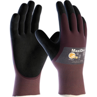 MaxiDry&reg; Gloves, Medium, Foam Nitrile Coating, 18 Gauge, Nylon Shell Distribution Élite MP