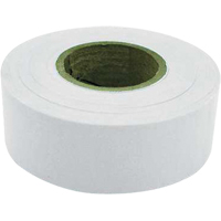 Flagging Tape, 1.2" W x 300' L, White Distribution Élite MP