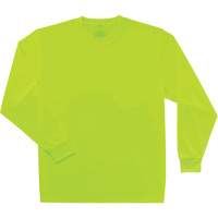 Chandail &agrave; manches longues non certifi&eacute; GloWear 8091, Polyester, Petit, Jaune lime haute visibilit&eacute; Distribution Élite MP