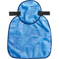 Tampon et voile pour le cou refroidissants pour casque de s&eacute;curit&eacute; Chill-Its 6717CT, Bleu Distribution Élite MP