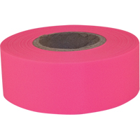 Sub-Zero Flagging Tape, 1.2" W x 150' L, Fluorescent Pink Distribution Élite MP