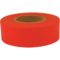 Sub-Zero Flagging Tape, 1.2" W x 150' L, Fluorescent Red Distribution Élite MP