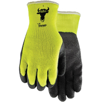Gants Visibull 330, 7/Petit, R&ecirc;vetement Latex de caoutchouc, Enveloppe en Polyester Distribution Élite MP