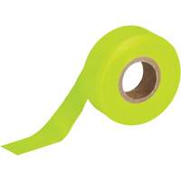 Flagging Tape, 1.188" W x 150' L, Fluorescent Lime Distribution Élite MP