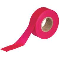 Flagging Tape, 1.188" W x 150' L, Fluorescent Red Distribution Élite MP