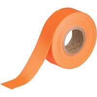 Flagging Tape, 1.188" W x 150' L, Fluorescent Orange Distribution Élite MP